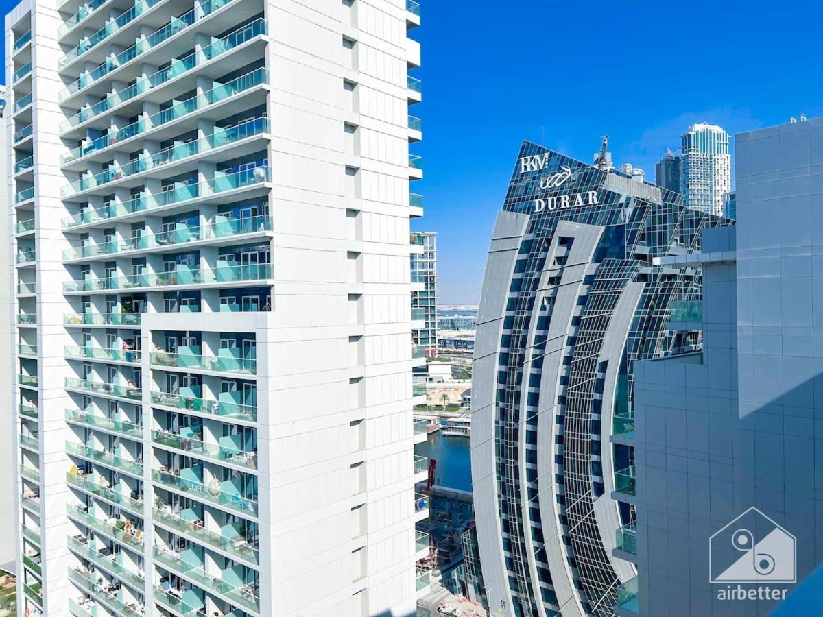 Luxury Stay At Damac Majestine With Balcony & Views Dubai Esterno foto